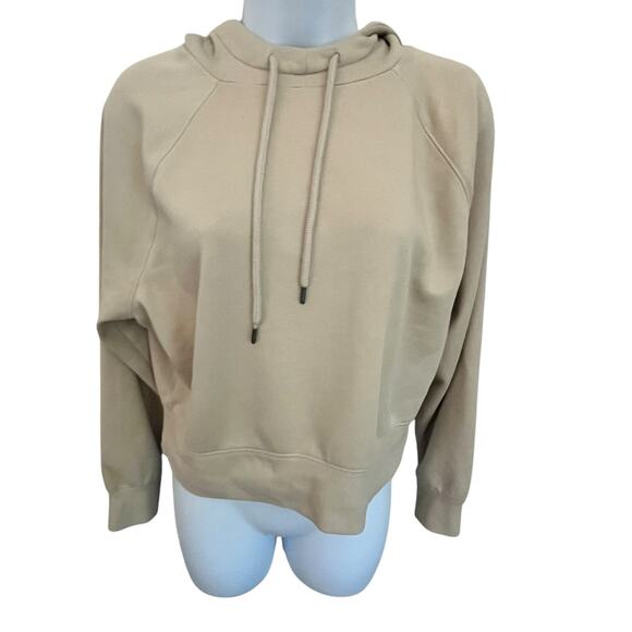 EUC Universal Threads Cropped Beige Hoodie – Size M - Picture 1 of 6